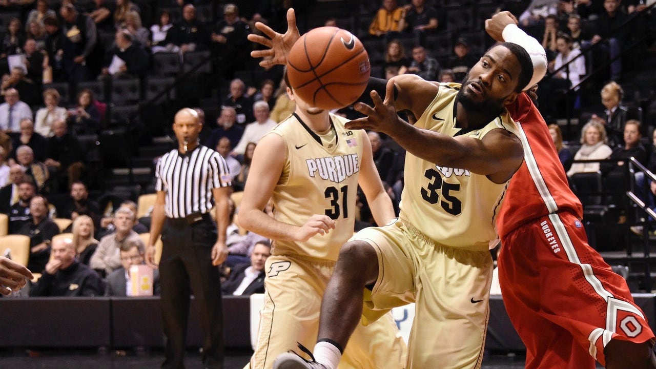 Purdue pulls another upset, beating No. 20 Buckeyes 60-58